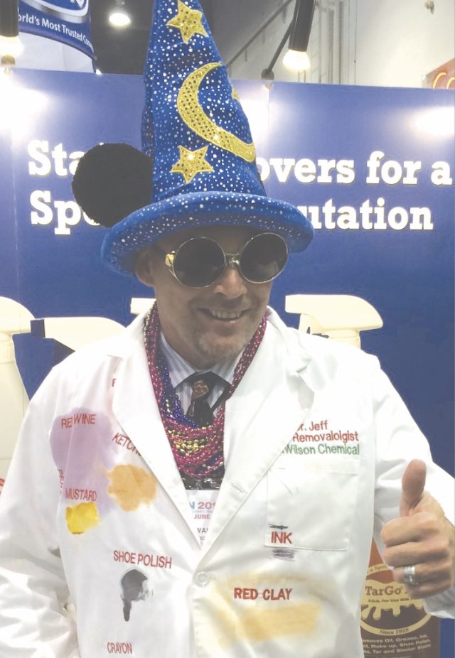 The “Stain Wizard” answers his May letter